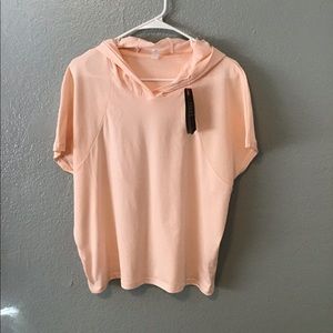 Under Armour Peach Hooded Top